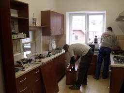 19. 10. 2011  Rekonstrukce hasičské zbrojnice - Kuchyně